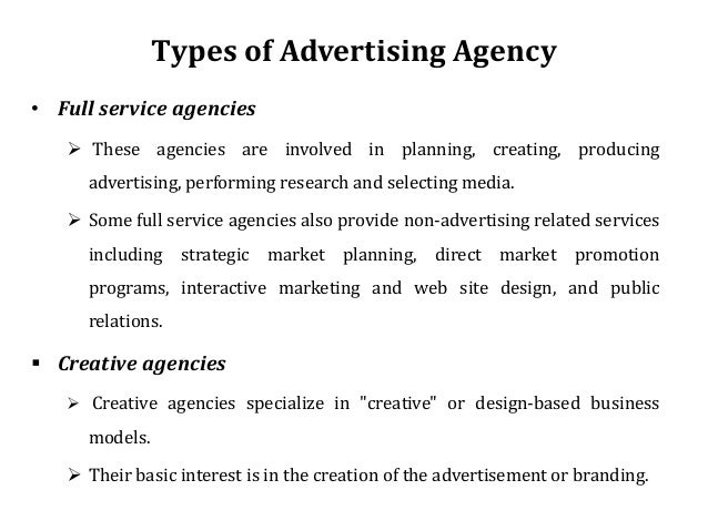 Creative Agencies