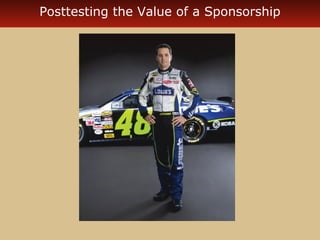 Posttesting the Value of a Sponsorship
 