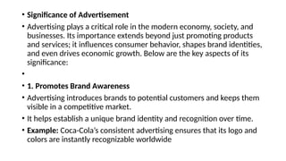 Competitive Advertising Characteristics Comprehensive Guide to Advertisement and Publicity: Strategies, Types ...