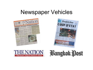Newspaper Vehicles 