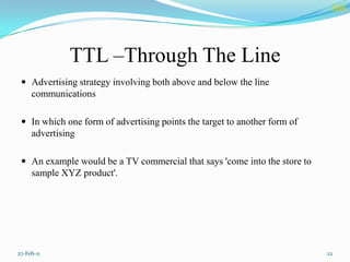 Ttl Form Example Out Of Home advertising | PPTX