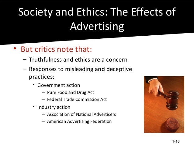 The Effects Of Advertising On The Society