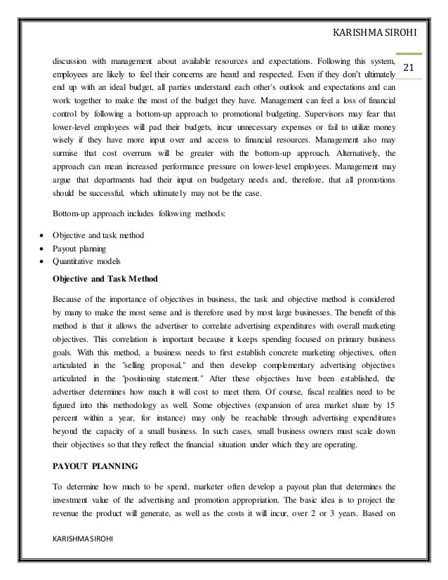 Advertising NOTES MBA