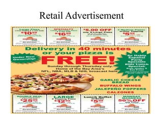 Retail Advertisement
 