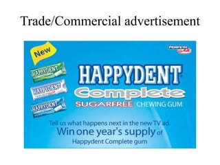 Trade/Commercial advertisement
 