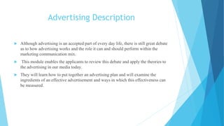 Advertising | PPTX