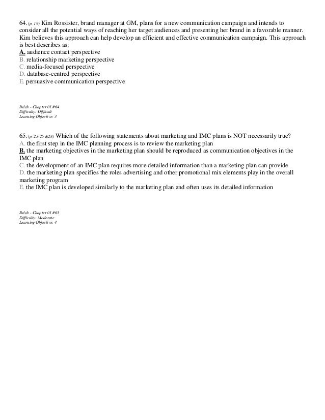 Advertising and Promotion An Integrated Marketing 4th ...