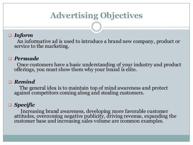 Advertising