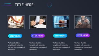 Template for Powerpoint presentation unused | PPT