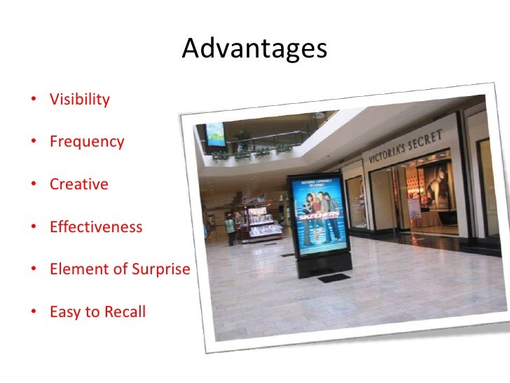 Ambient Advertising Advantages And Disadvantages