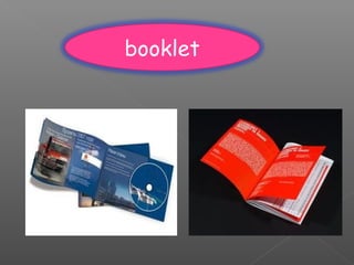 booklet
 