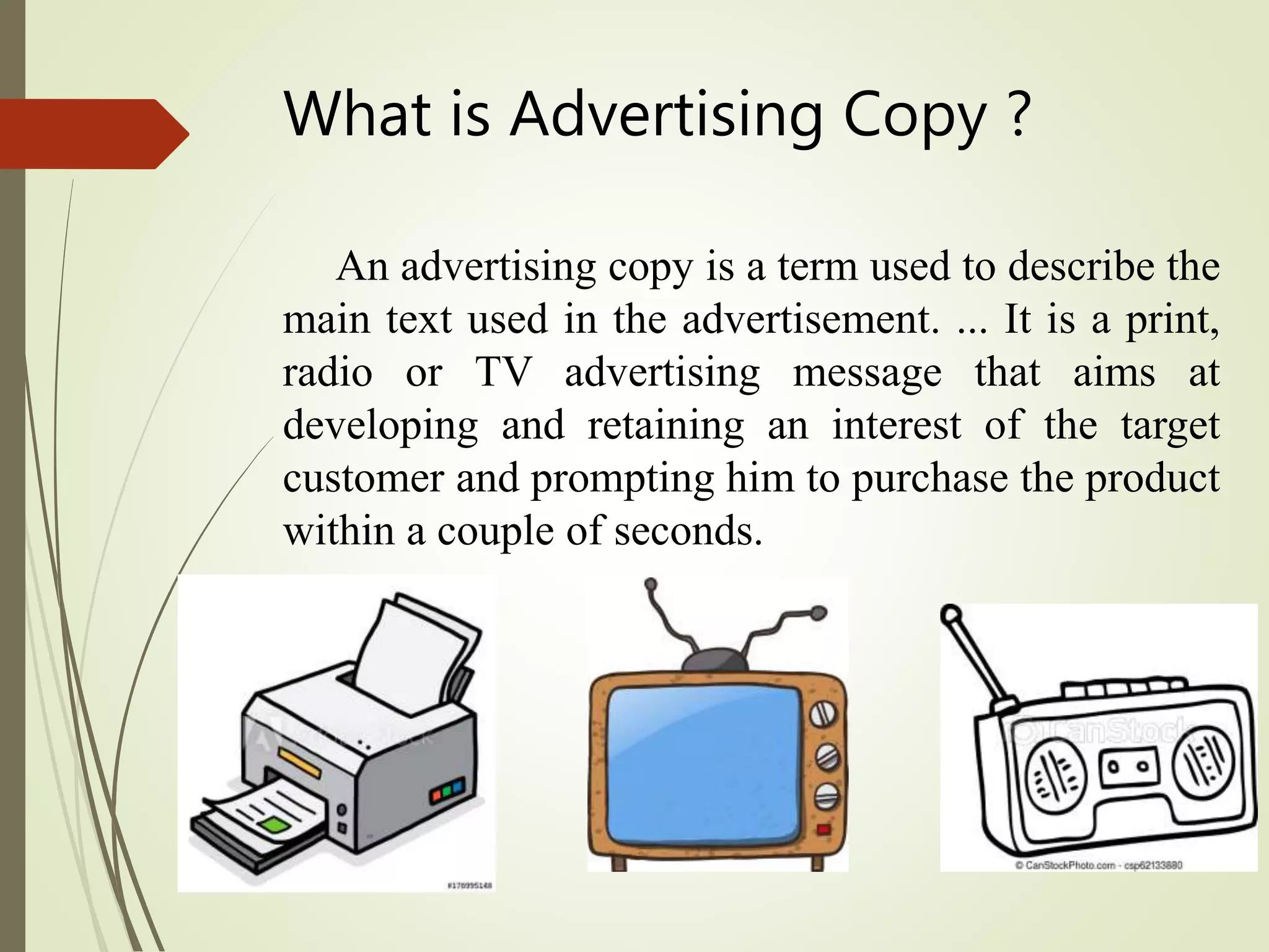 Advertising Copy | PPTX