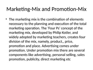 Introduction to Advertising and Sales Promotion | PPTX