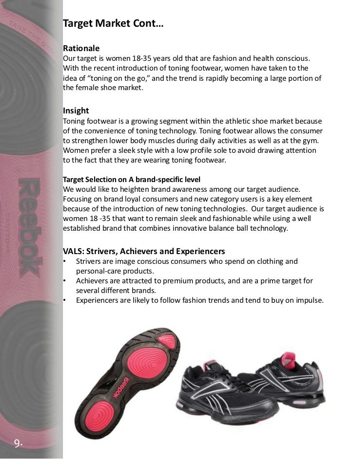 target reebok
