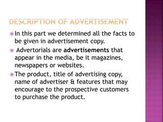 Advertising copy | PPTX