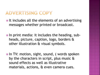 Advertising copy | PPTX