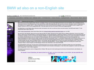 BMW ad also on a non-English site