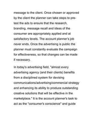 Advertising management
