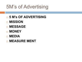 Advertising management Introduction | PPTX