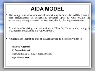 BBA III SEM ADVERTISING MANAGEMENT -UNIT 2 | PPT
