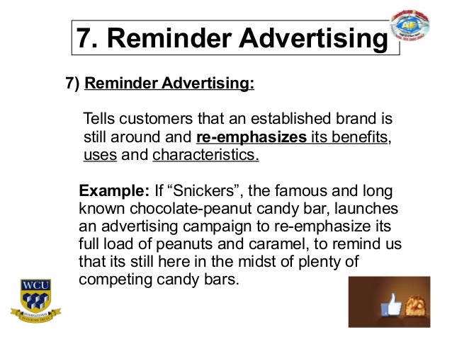 reminder advertising
