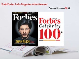 Book Forbes India Magazine Advertisement
Powered By releaseMyAd
 