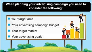 Advertising plan