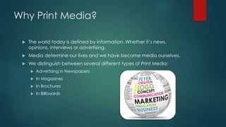 Advertising print media | PPTX