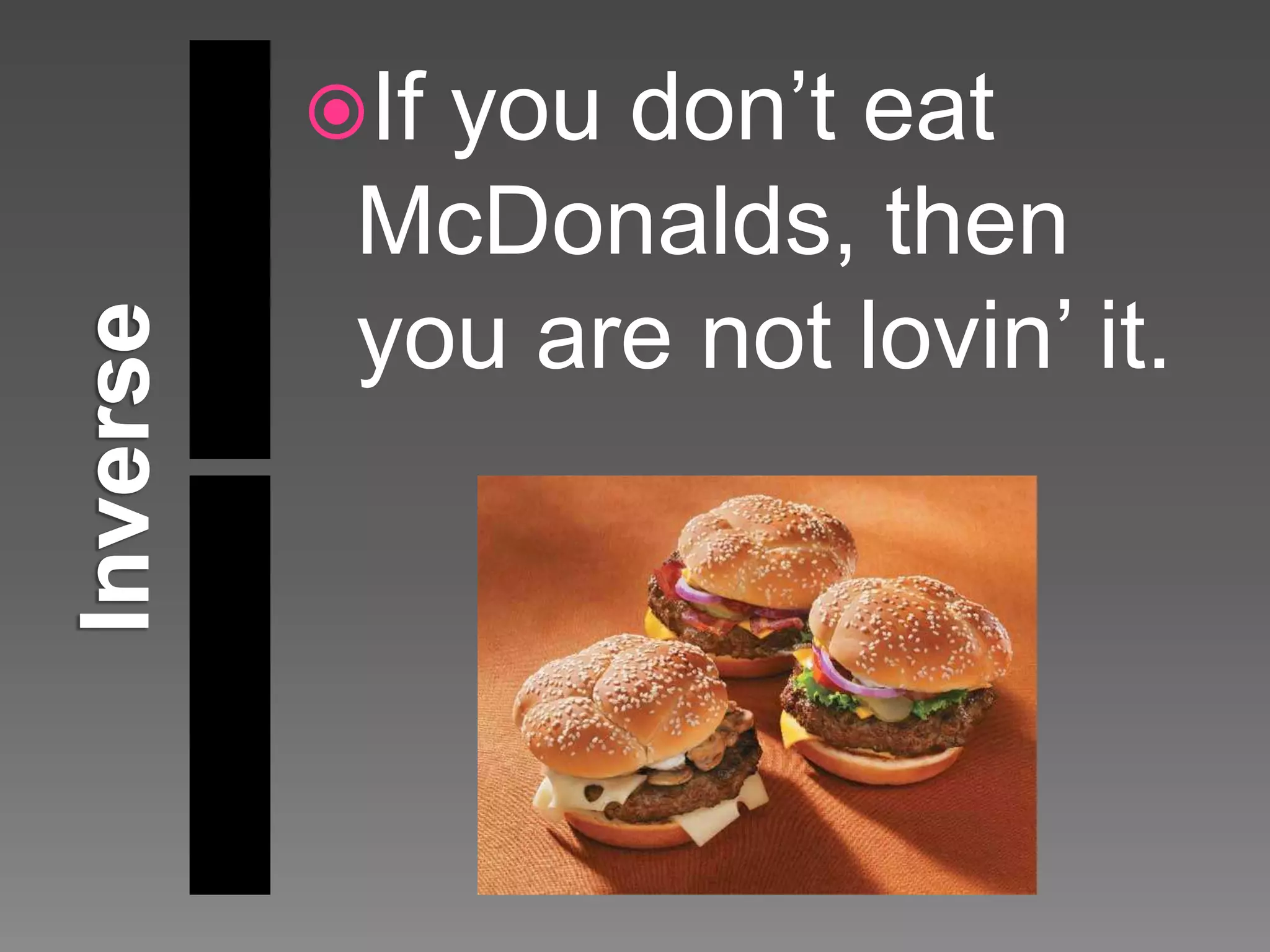 Conditional Statements in Advertising Project | PPTX