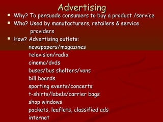 Advertising + shopping | PPT