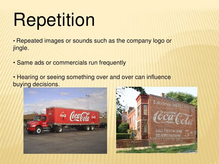 Advertising Techniques Advertising Techniqu