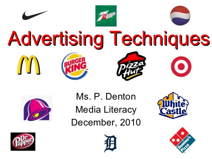 Advertising Techniques