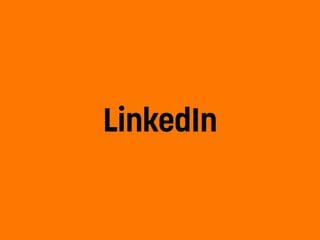 Advertising through 
LinkedIn 
 