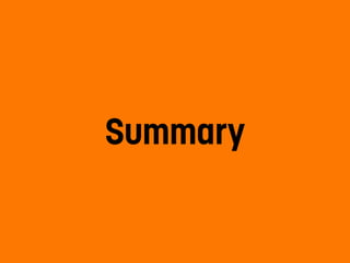 Advertising through 
Summary 
 