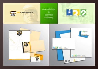 corporate logo
&
business
stationery
 