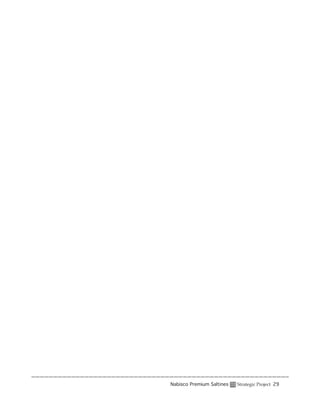 Nabisco Premium Saltines   Strategic Project 29
 