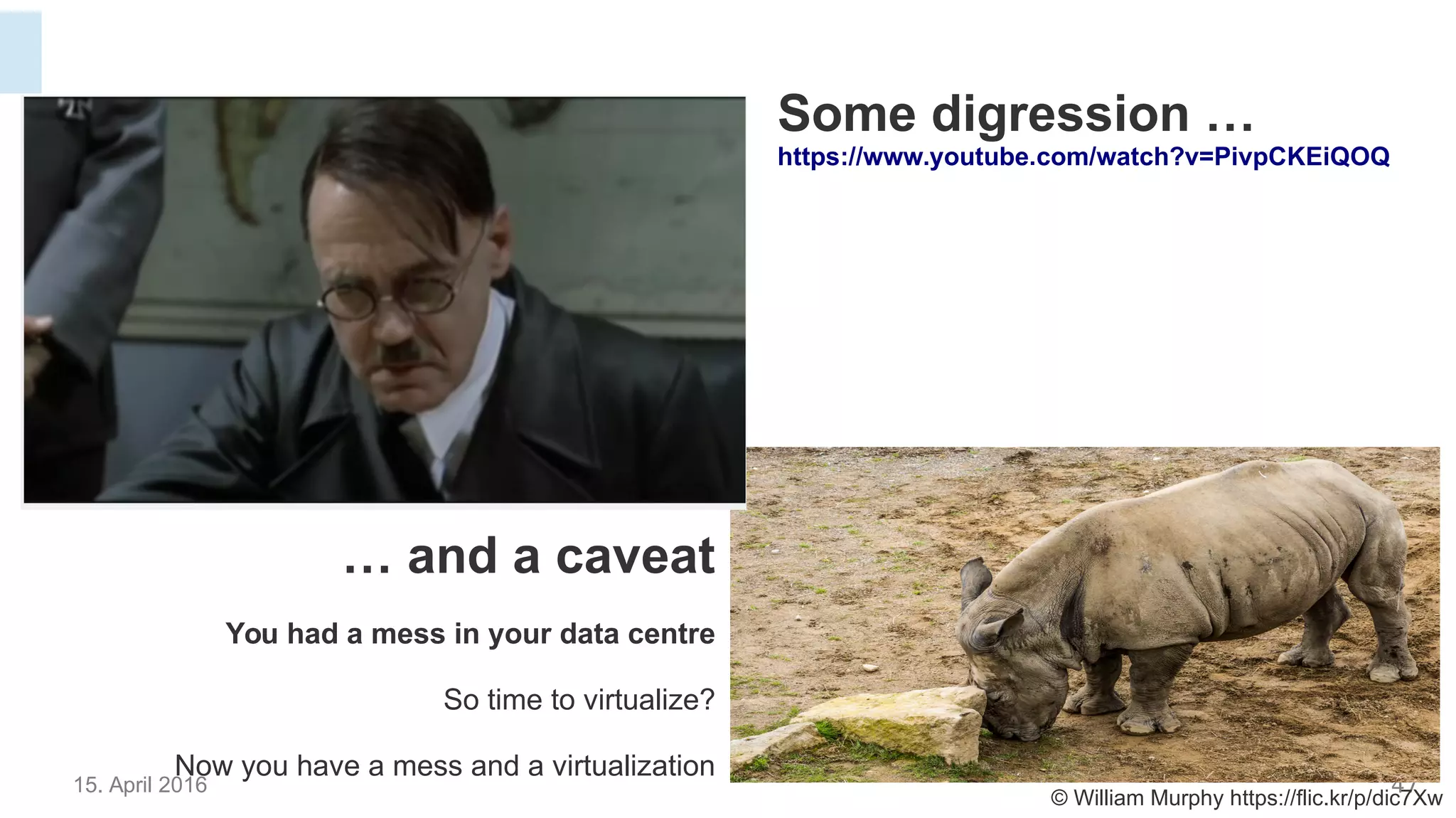 47
Donau-Universität Krems.
Die Universität für Weiterbildung.
Johann Höchtl
Center for E-Governance
Johann.hoechtl@donau-uni.ac.at
@myprivate42
at.linkedin.com/in/johannhoechtl
github.com/the42
myprivate42.wordpress.com/
CC-BY 4.0
 