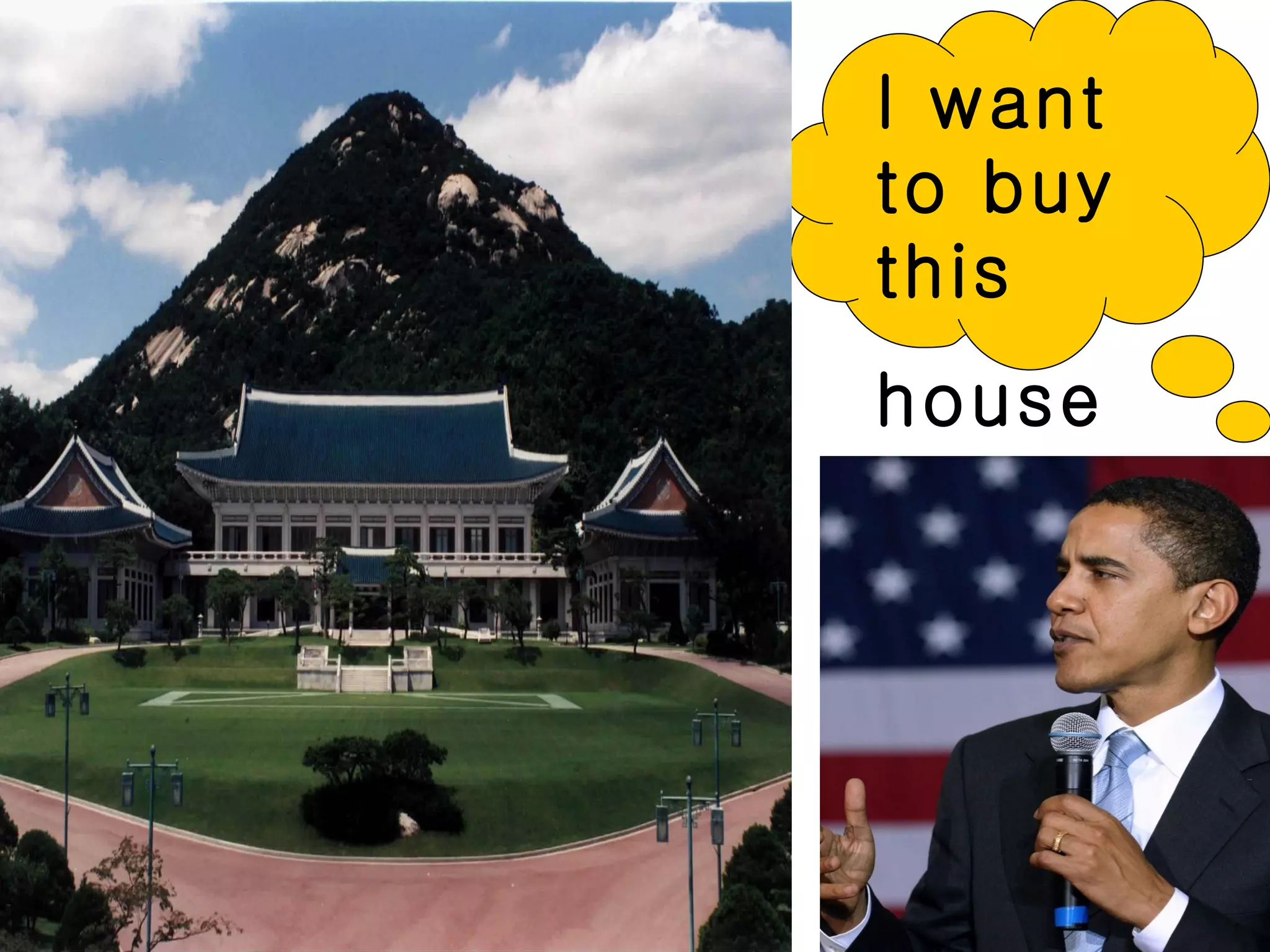 I want
to buy
this
house
 