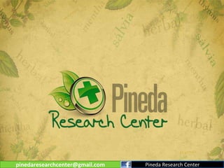 pinedaresearchcenter@gmail.com Pineda Research Center
 