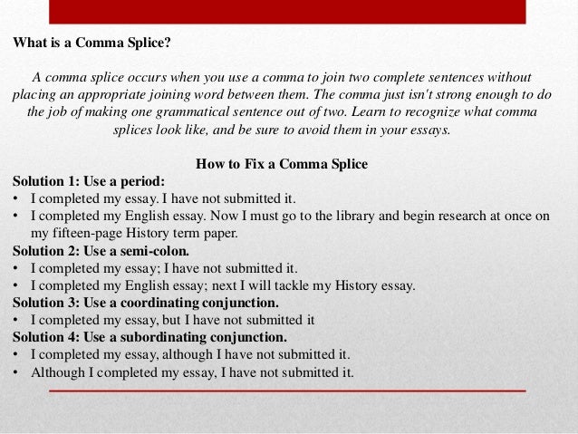 Academic essay advice