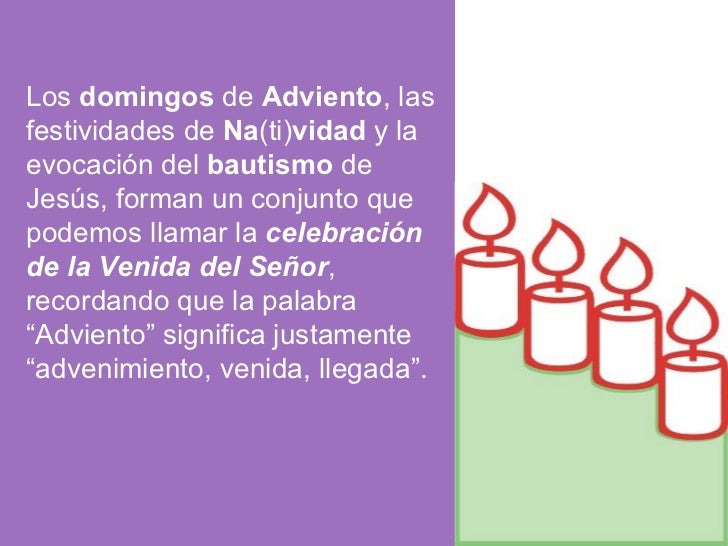 Adviento y 4 domingos