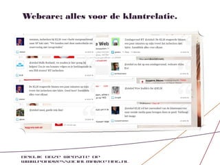 Webcare; alles voor de klantrelatie.




Bekijk onze website op
www.pondressocialmarketing.nl
 