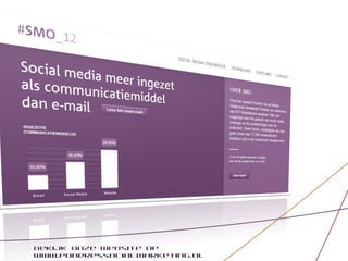 Bekijk onze website op
www.pondressocialmarketing.nl
 