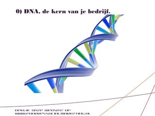 0) DNA, de kern van je bedrijf.




Bekijk onze website op
www.pondressocialmarketing.nl
 