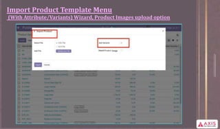 Advance Import Data Module for Odoo ,Import data in odoo using excel or CSV