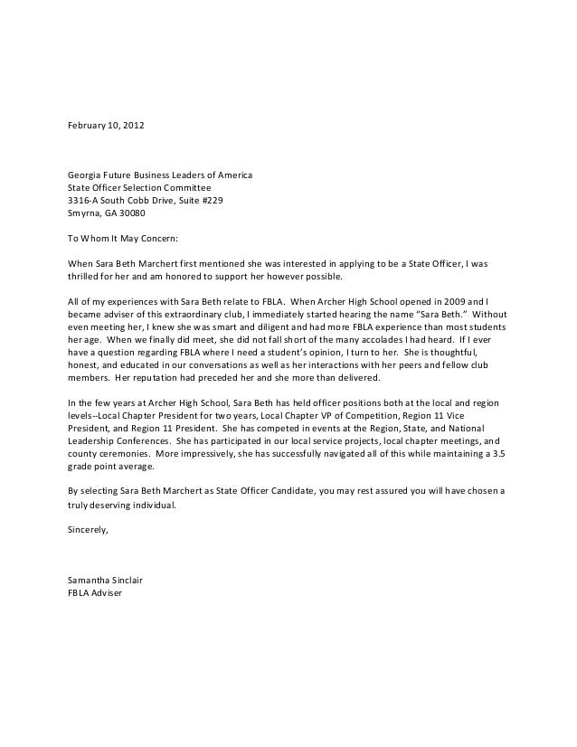adviser recommendation letter sample letter of recommendation for officer candidate school