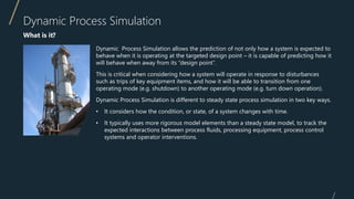 Advisian dynamic process simulation capability june 2019 | PPT