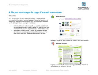 27 conseils pratiques en ergonomie Web