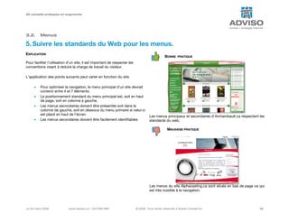 27 conseils pratiques en ergonomie Web