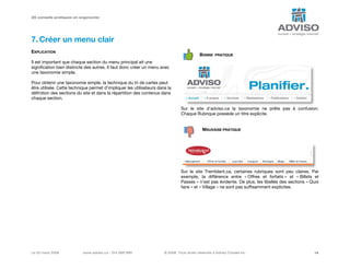 27 conseils pratiques en ergonomie Web